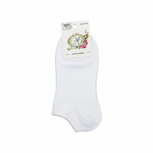Çorape Grash San Vivi Cotton të Bardha - Madhësia 36-40