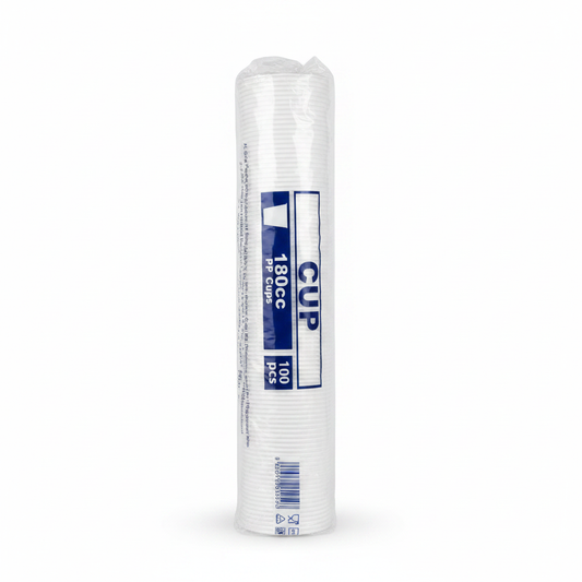 Gota plastike PP - KUPË 180cc 100 copë