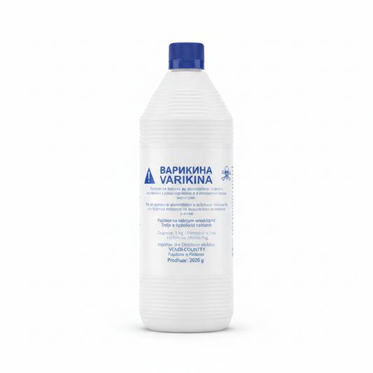 Varikina Dezinfektues 1kg - Sodium Hypochlorite Zbardhues Dezinfektim Siperfaqesh Amviserni