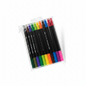 Set Markera Double Head 10 Cope - Colours Pen