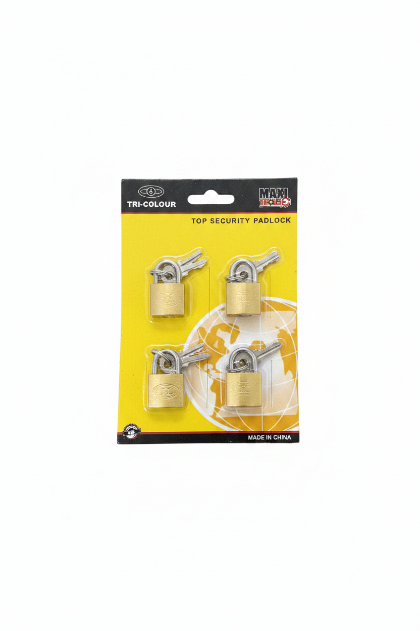 Top Security Padlock - Set 4 copë me çelësa