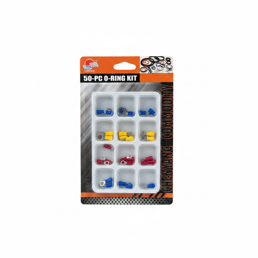 Set 50 copë Gomicash Hidraulike - O-Ring Kit Gome të Zeza Madhesi të Ndryshme