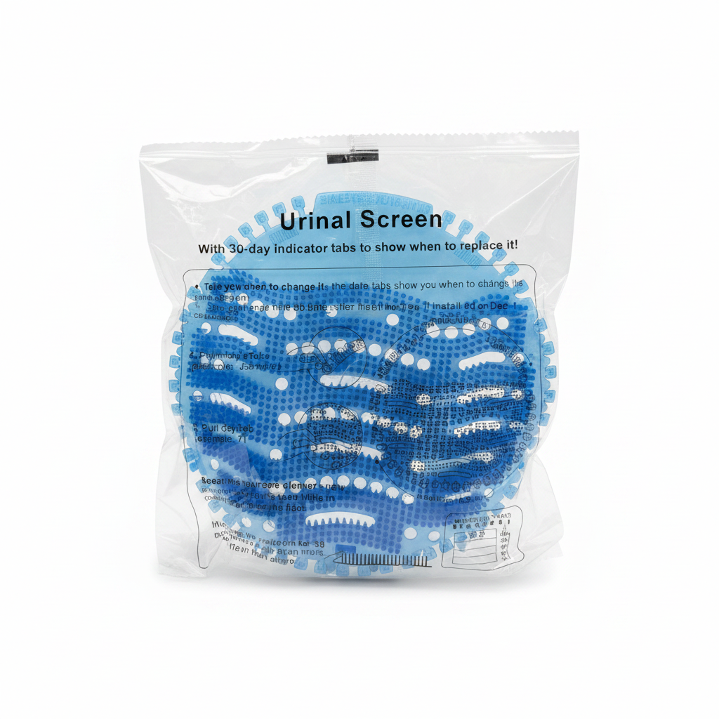 Rrjetë Tualeti Urinal Screen me Indikator 30-Ditësh