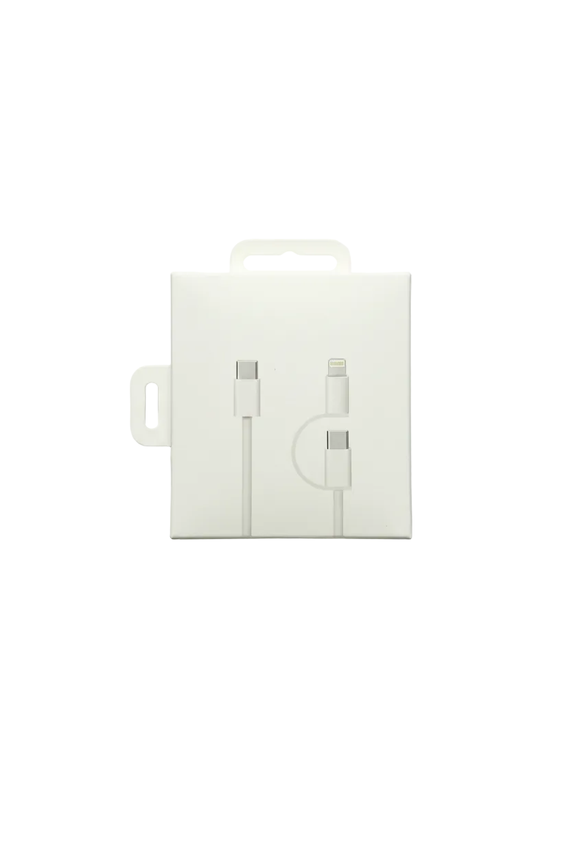 Kabllo USB-C to Type-C and Lightning 60W