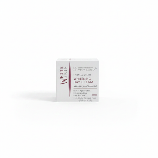 White Skin Whitening Day Cream - Arbutin & Niacinamide SPF30