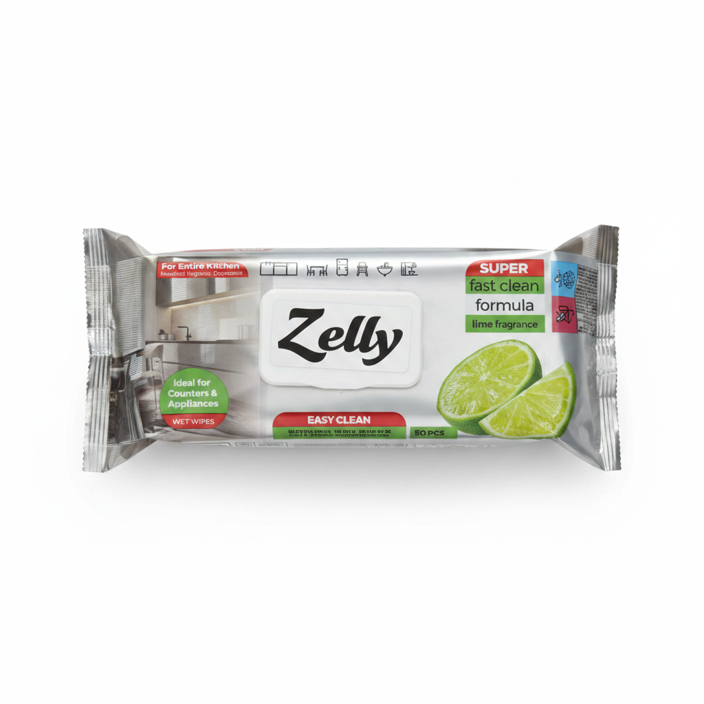 Peceta Pastruese Kuzhine Zelly Lime 50 copë
