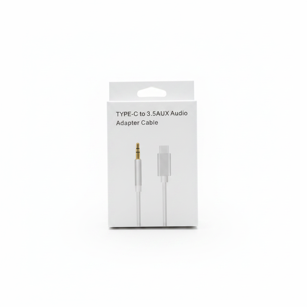 Kabllo Audio TYPE-C në 3.5mm AUX Jack të Artë
