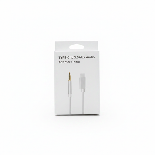 Kabllo Audio TYPE-C në 3.5mm AUX Jack të Artë