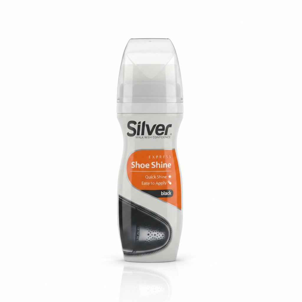 Lustrim Këpucësh Silver Express 75ml — i Zi
