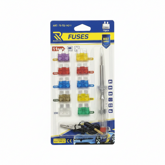 Set Siguresa Makine 10 Copë + Testues FUSES 75-TQ-142-1