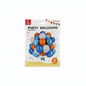 Party Balloons 30 cope Blu Portokalli me Gjurma