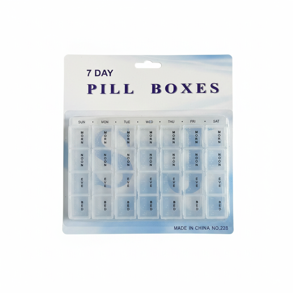 Mbajtëse Barnash 7 Ditë - Pill Box 28 Ndarje