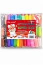 Set plasteline me 36 ngjyra në paketimin origjinal